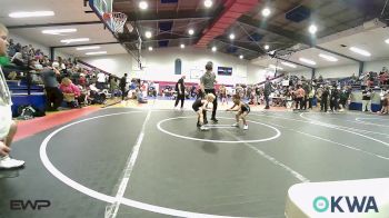 46 lbs Consi Of 4 - Lucas Matthews, Tiger Trained Wrestling vs Cutter Carson, Salina Wrestling Club