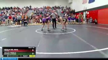 160 lbs Cons. Round 2 - Adalia Del Real, Lebanon vs Grace Freels, Sullivan High School