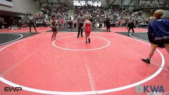 83 lbs Rr Rnd 4 - Tripp Stevens, Hilldale Youth Wrestling Club vs Carson O'Neal, Owasso Takedown Club