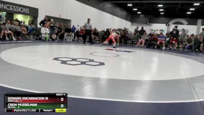 95 lbs Quarterfinals (8 Team) - Edward Encarnacion III, Rebellion vs Crew Musselman, Revival
