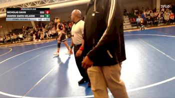 157 lbs Cons. Round 2 - Hunter Smith-Velarde, Colby Community College vs Nicholas Davis, Cloud County Community College