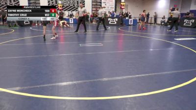 66 lbs Consy 4 - Zayne Moncheck, Young Guns vs Timothy Cruz, Westshore W.C.