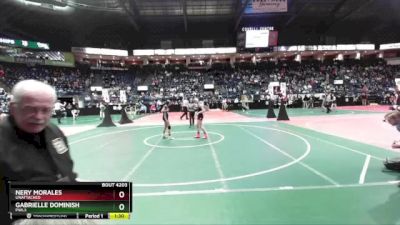 98 lbs Quarterfinal - Nery Morales, Unattached vs Gabrielle Dominish, PWL3