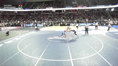 I-144 lbs Semifinal - Elijah Brown, Monroe-Woodbury vs Matthew McDermott, Smithtown East