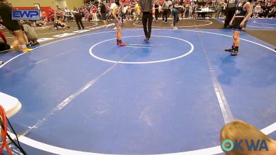 70 lbs Quarterfinal - Daxton Deckard, Raw Wrestling Club vs Benny Curran, Gentry Youth Wrestling