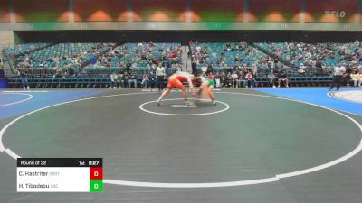 285 lbs Round Of 32 - Charley Hastriter, Oregon State vs Hunter Tibodeou, Big Bend