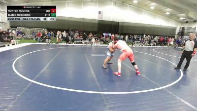 106.6-119.4 lbs Champ. Round 2 - James Medeiros, World Team Training Center vs Hunter Hughes, Indiana