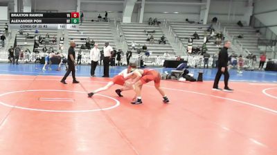 106 lbs Consi Of 32 #2 - Braxton Rankin, VA vs Alexander Poh, NY