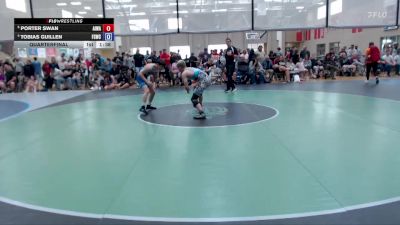 120 lbs Quarterfinal - Porter Swan, All In Wrestling Academy vs Tobias Guillen, Fighting Squirrels Wrestling Club