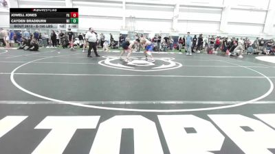 E-160 lbs 7th Place - Jowell Jones, PA vs Cayden Bradburn, MI