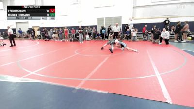 C-138 lbs Round Of 16 - Tyler Mason, WV vs Jensen Heimann, OH