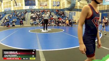 54 lbs Round 2 (8 Team) - Emmett Buuck, Garrett Wrestling Club vs Beckett Rosman, Oak Hill Wrestling Club