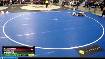 126 lbs Cons. Round 3 - Isaac Jerabek, Luxemburg-Casco vs Ian Schultz, St. Michael-Albertville