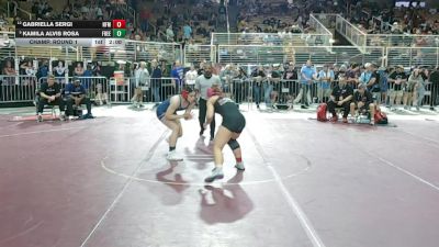 140 lbs Champ. Round 1 - Kamila Alvis Rosa, Freedom vs Gabriella Sergi, North Ft Myers