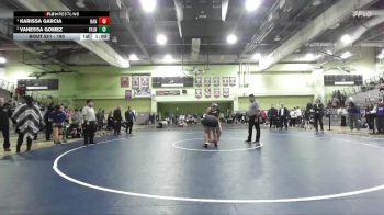 190 lbs 2nd Place Match - Karissa Garcia, BANNING vs Vanessa Gomez, FRANKLIN