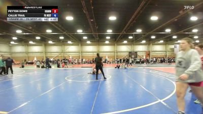 135 lbs Rr Rnd 1 - Peyton Dowe, USAW Maine - GHSE vs Callie Trail, PA West Yellow - GHSE