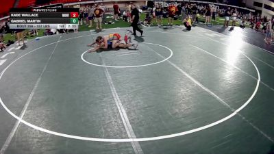 157 lbs Cons. Quarters - Kade Wallace, Montana vs Gabriel Martin