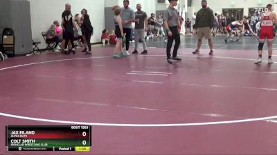 120 lbs Semifinal - Colt Smith, Ironclad Wrestling Club vs Jax Eiland, Alpha Elite