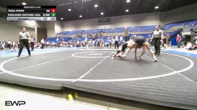 120 lbs Rr Rnd 1 - Taiga Kwon, Terminator Wrestling Academy vs Kaulahea Raphael Leal, Jflo Trained