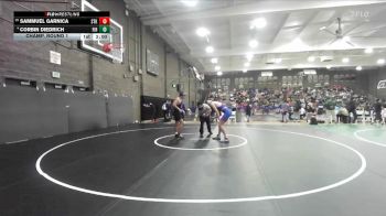 190 lbs Champ. Round 1 - Sammuel Garnica, Stockdale vs Corbin Diedrich, Firebaugh