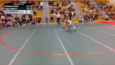 125 lbs Semifinal - Maximus Riggins, Saint Cloud State vs Carlo Arreola, Southwest State