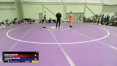 150 lbs Round 1 (16 Team) - Ryan Mazhari, Virginia Red vs Thomas Belding, Oregon