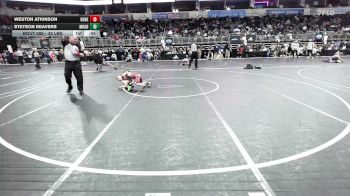 43 lbs Consi Of 8 #2 - Weston Atkinson, Honey Badger WC vs Stetson Beavers, Moodys WC