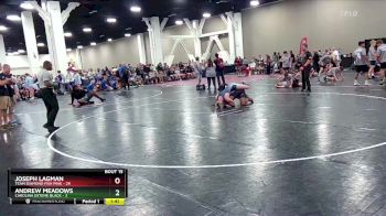 165 lbs Round 4 (8 Team) - Joseph Lagman, Team Diamond Fish Pink vs Andrew Meadows, Carolina Exteme Black