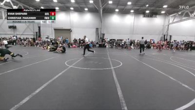 150 lbs Round 4 (6 Team) - Christian Faulkner, Freakztyle Wrecking Crew Blue vs Evan Shepard, Outlaws HS