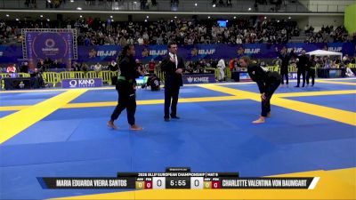 Charlotte Valentina Von Baumgart vs Maria Eduarda Vieira Santos 2026 European Jiu-Jitsu IBJJF Championship