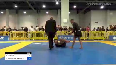 FRANCISCO CUNEO vs CESAR BARBOSA PREDES JÚNIOR 2022 American National IBJJF Jiu-Jitsu Championship