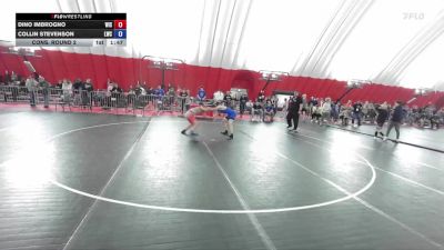 150 lbs Cons. Round 2 - Dino Imbrogno, Wisconsin vs Collin Stevenson, Lodi Wrestling Club