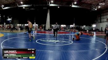 190 lbs Semifinal - Zane Terrell, Great Bridge Wrestling Club vs Luke Padgett, Wrestling Warehouse