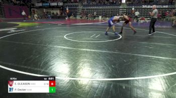 157 lbs Round Of 16 - EVAN GLEASON, Harvard vs Preston Decker, Duke