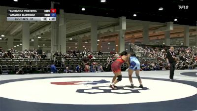 57 lbs Semis - Lorianna Piestewa, Colorado Mesa Wrestling Club vs Amanda Martinez, Cardinal WC/ Titan Mercury Wrestling Club (TMWC)
