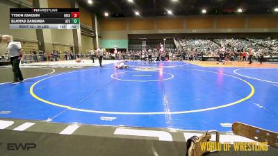 58 lbs Consi Of 16 #2 - Tyson Joaquin, NexGen Regional Training Center vs Eljotas Zaremba, Aniciete Training Club