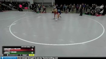 130 lbs Cons. Round 3 - Liberty Drake, Oklahoma vs Annabella Nelson, Wisconsin