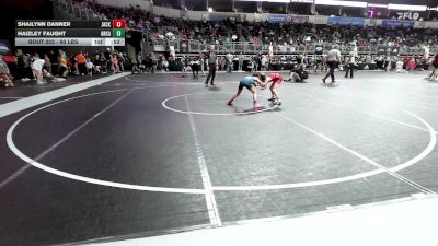 60 lbs Consi Of 4 - Shailynn Danner, Jackson County vs Haizley Faught, Arkansas Elite