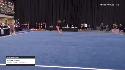 Lauren Gauger - Women's Group, Midwest Twisters Gymnastics - 2021 Women's Xcel Region 4 Championships