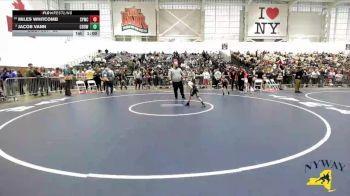 58 lbs Quarterfinal - Miles Whitcomb, Salamanca Youth Wrestling Club vs Jacob Vann, Cato Blue Devils Wrestling