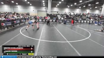 138 lbs Cons. Round 2 - Kristen Schellenberg, NE vs London Woods, TX