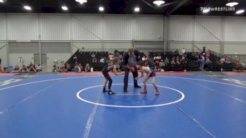 60 lbs Rr Rnd 2 - Kassidy Furra, Sisters On The Mat 2 vs Cadence Slater, Mojo Grappling Academy Girls