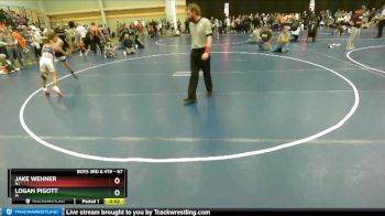 67 lbs Champ. Round 3 - Jake Wehner, NJ vs Logan Pigott, IA