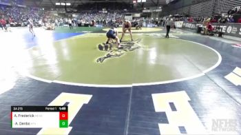 3A 215 lbs Quarterfinal - Ayden Denbo, Mountain View vs Austin Frederick, Mead