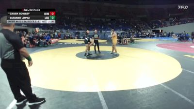 6A Boys 215 lbs 3rd Place Match - Zadek Bowlby, Newberg Boys vs Lusiano Lopez, Lake Oswego Boys
