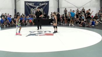 31 kg Semifinal - Juliana Matteo, Mat Demon - W vs Mia Carmela Barro, MGW Monkey Business - W