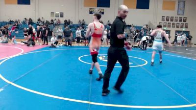 157 lbs Cons. Quarters - Mason Baumgardner, Sublime Wrestling Academy vs Zayden Denton, Legacy Performance