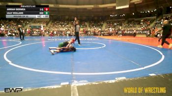 78 lbs Round Of 32 - Arriah Bermea, X-Clusive Wrestling Club vs Lilly Rollans, GOLDRUSH Academy