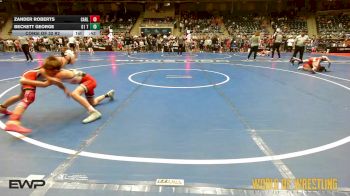 80 lbs Consi Of 32 #2 - Zander Roberts, Carl Junction Takedown Club vs Beckett George, G1 Training Center