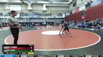 126 lbs Cons. Round 4 - Andrey Cernev, Sprague vs Moises Lopez, Aloha